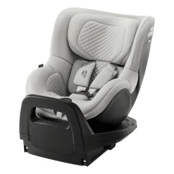 Britax Diamond DUALFIX PRO M Lux Linen Grey Diamond*Kinder Reboarder 0-18 Kg, Gruppe 0+/1