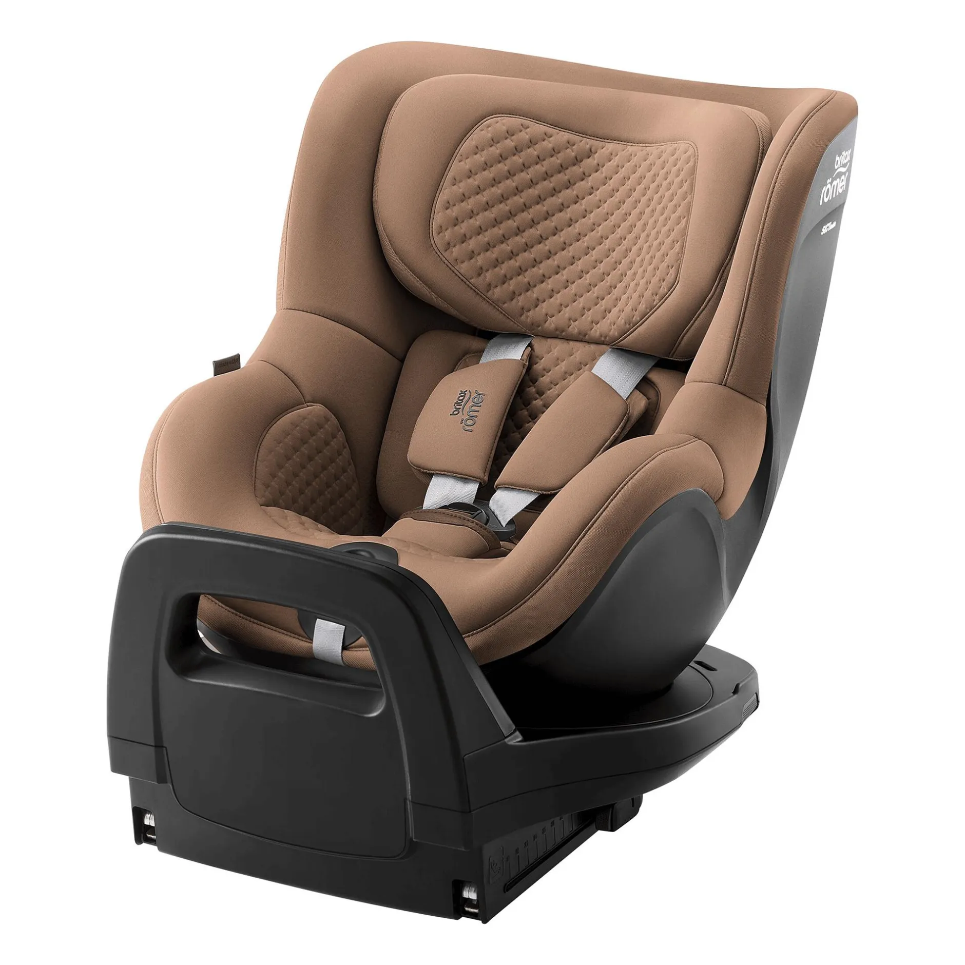 Britax Diamond DUALFIX PRO M Lux Warm Caramel Diamond*Kinder Reboarder 0-18 Kg, Gruppe 0+/1