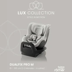 Britax Diamond DUALFIX PRO M Lux Warm Caramel Diamond*Kinder Reboarder 0-18 Kg, Gruppe 0+/1
