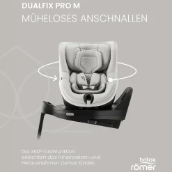 Britax Diamond DUALFIX PRO M Lux Warm Caramel Diamond*Kinder Reboarder 0-18 Kg, Gruppe 0+/1