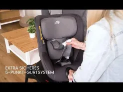 Britax Diamond DUALFIX PRO Style Mineral Grey Diamond*Kinder Reboarder 0-18 Kg, Gruppe 0+/1