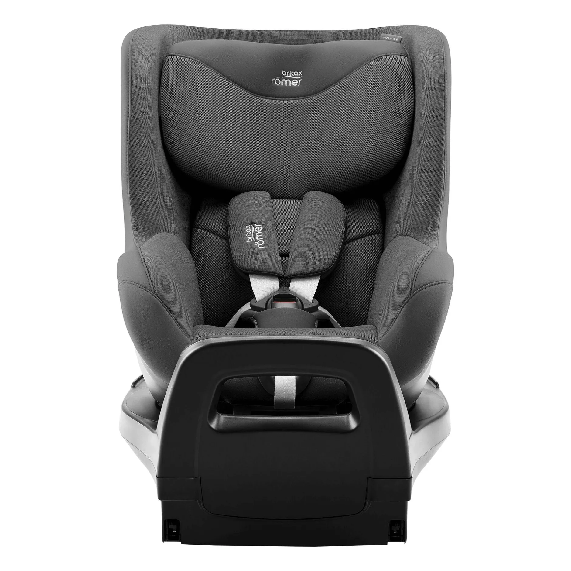 Britax Diamond DUALFIX PRO Style Mineral Grey Diamond*Kinder Reboarder 0-18 Kg, Gruppe 0+/1