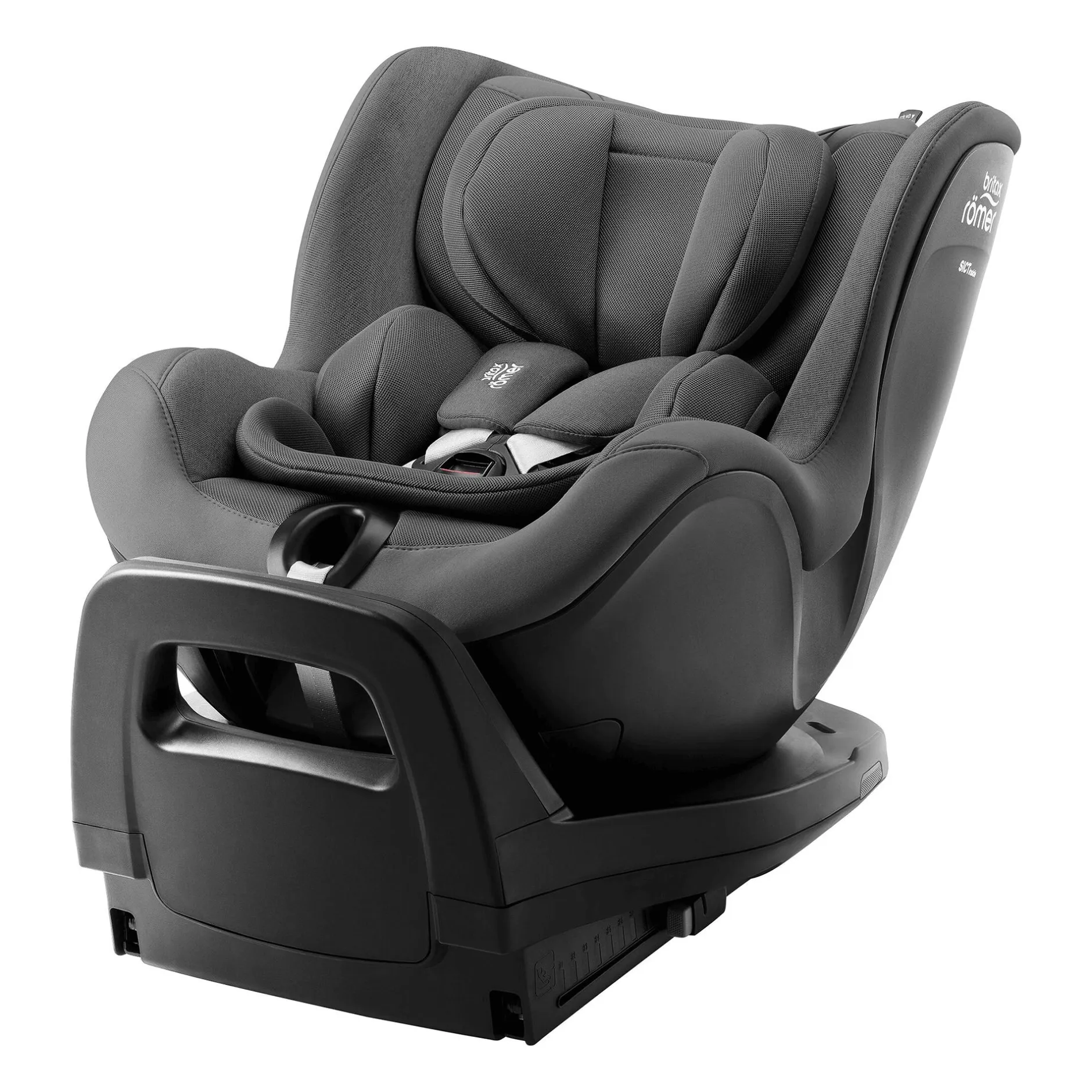 Britax Diamond DUALFIX PRO Style Mineral Grey Diamond*Kinder Reboarder 0-18 Kg, Gruppe 0+/1