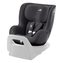 Britax Diamond DUALFIX 5Z Classic Deep Grey Diamond*Kinder Reboarder 0-18 Kg, Gruppe 0+/1