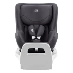 Britax Diamond DUALFIX 5Z Classic Deep Grey Diamond*Kinder Reboarder 0-18 Kg, Gruppe 0+/1