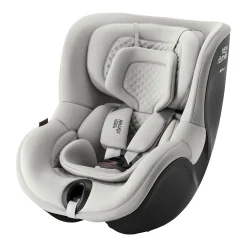 Britax Diamond DUALFIX 5Z Lux Linen Grey Diamond*Kinder Reboarder 0-18 Kg, Gruppe 0+/1