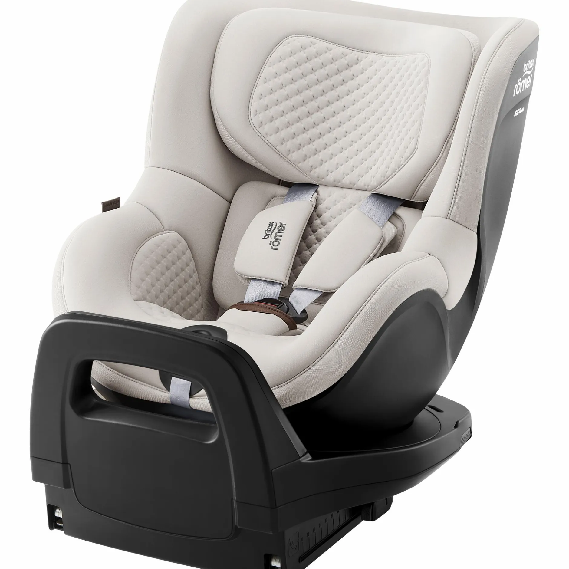 Britax Diamond DUALFIX 5Z Lux Soft Taupe*Kinder Reboarder 0-18 Kg, Gruppe 0+/1