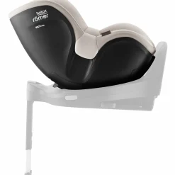 Britax Diamond DUALFIX 5Z Lux Soft Taupe*Kinder Reboarder 0-18 Kg, Gruppe 0+/1