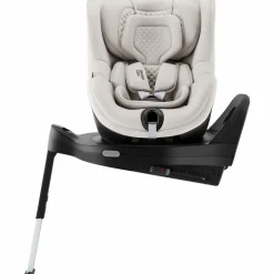 Britax Diamond DUALFIX 5Z Lux Soft Taupe*Kinder Reboarder 0-18 Kg, Gruppe 0+/1