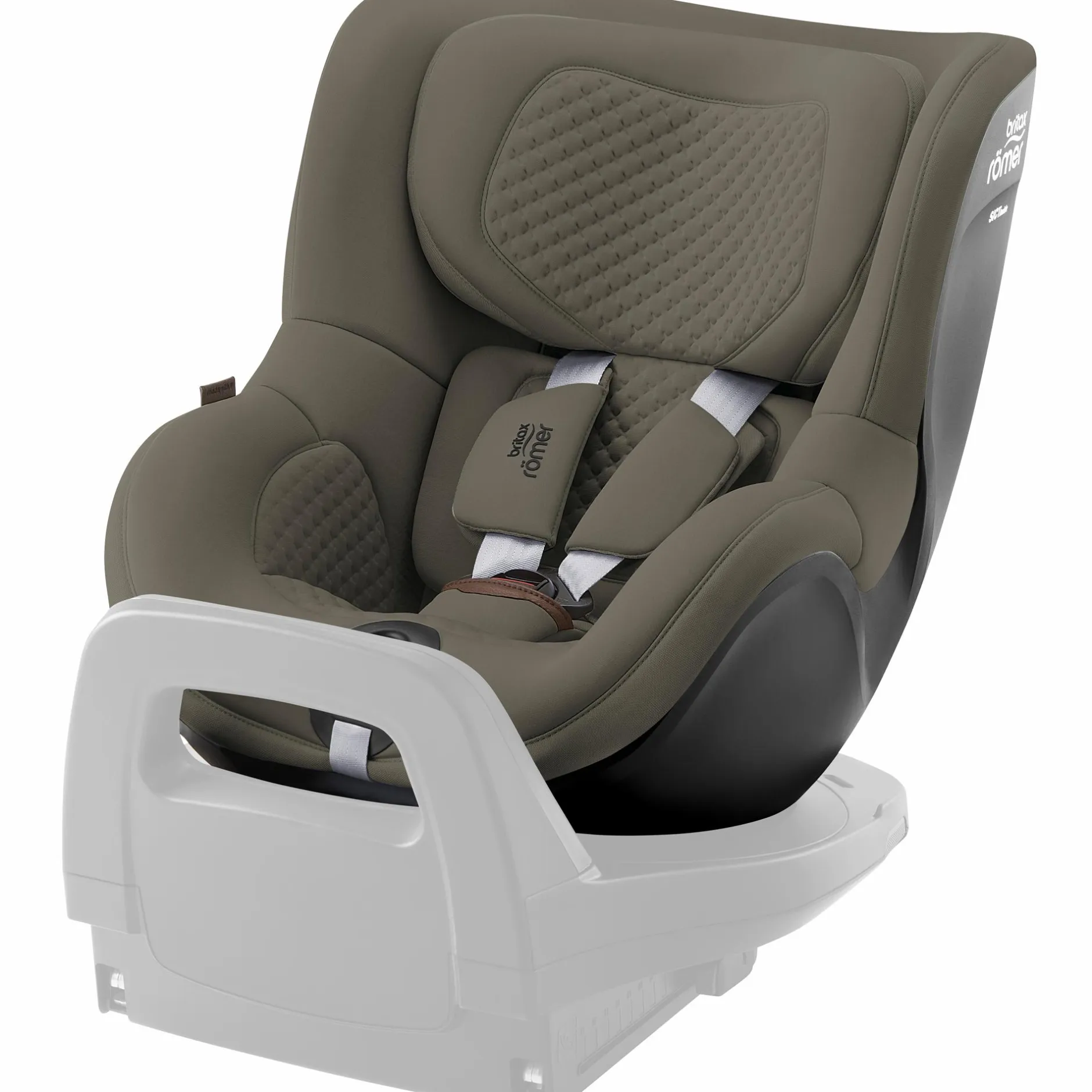Britax Diamond DUALFIX 5Z Lux Urban Olive*Kinder Reboarder 0-18 Kg, Gruppe 0+/1