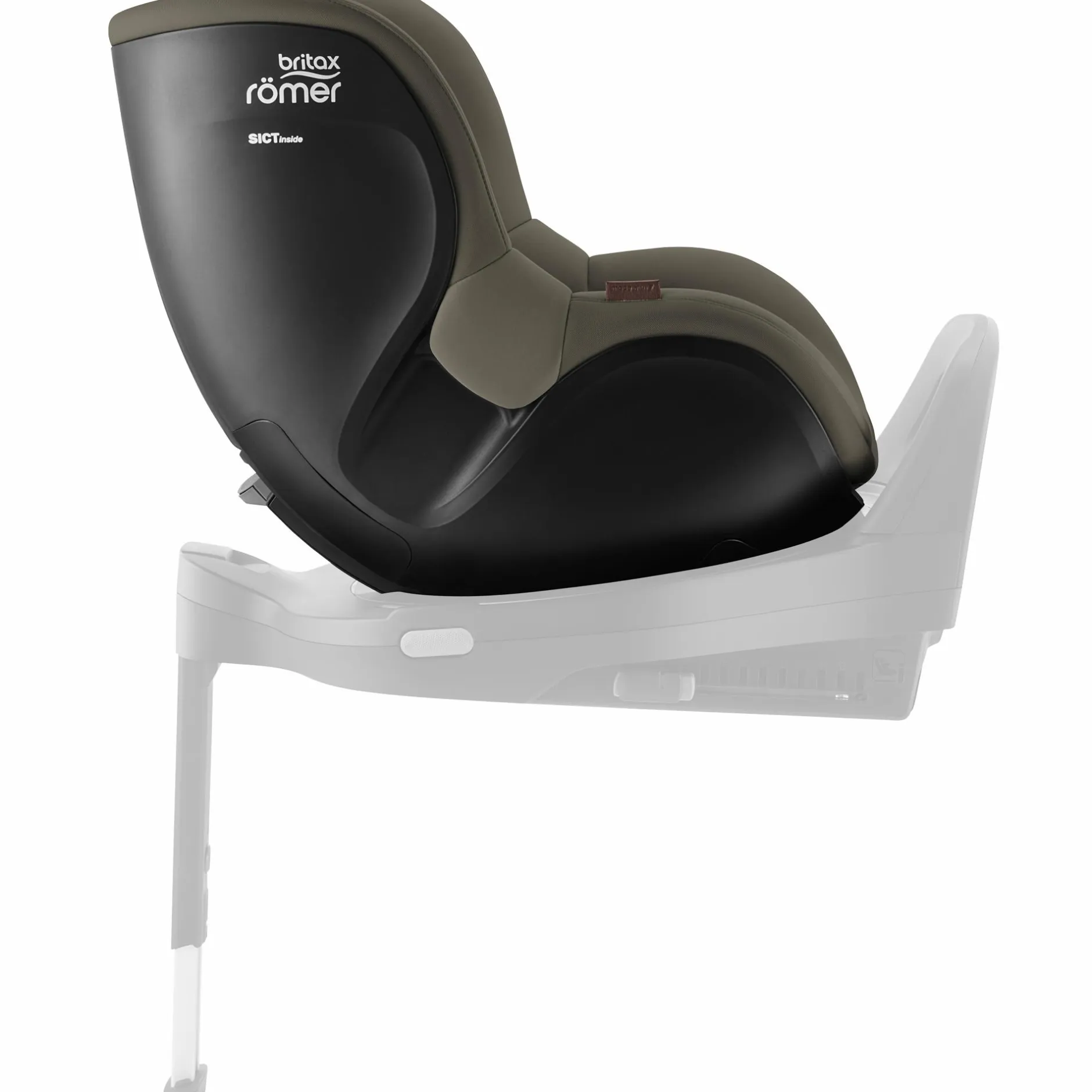 Britax Diamond DUALFIX 5Z Lux Urban Olive*Kinder Reboarder 0-18 Kg, Gruppe 0+/1