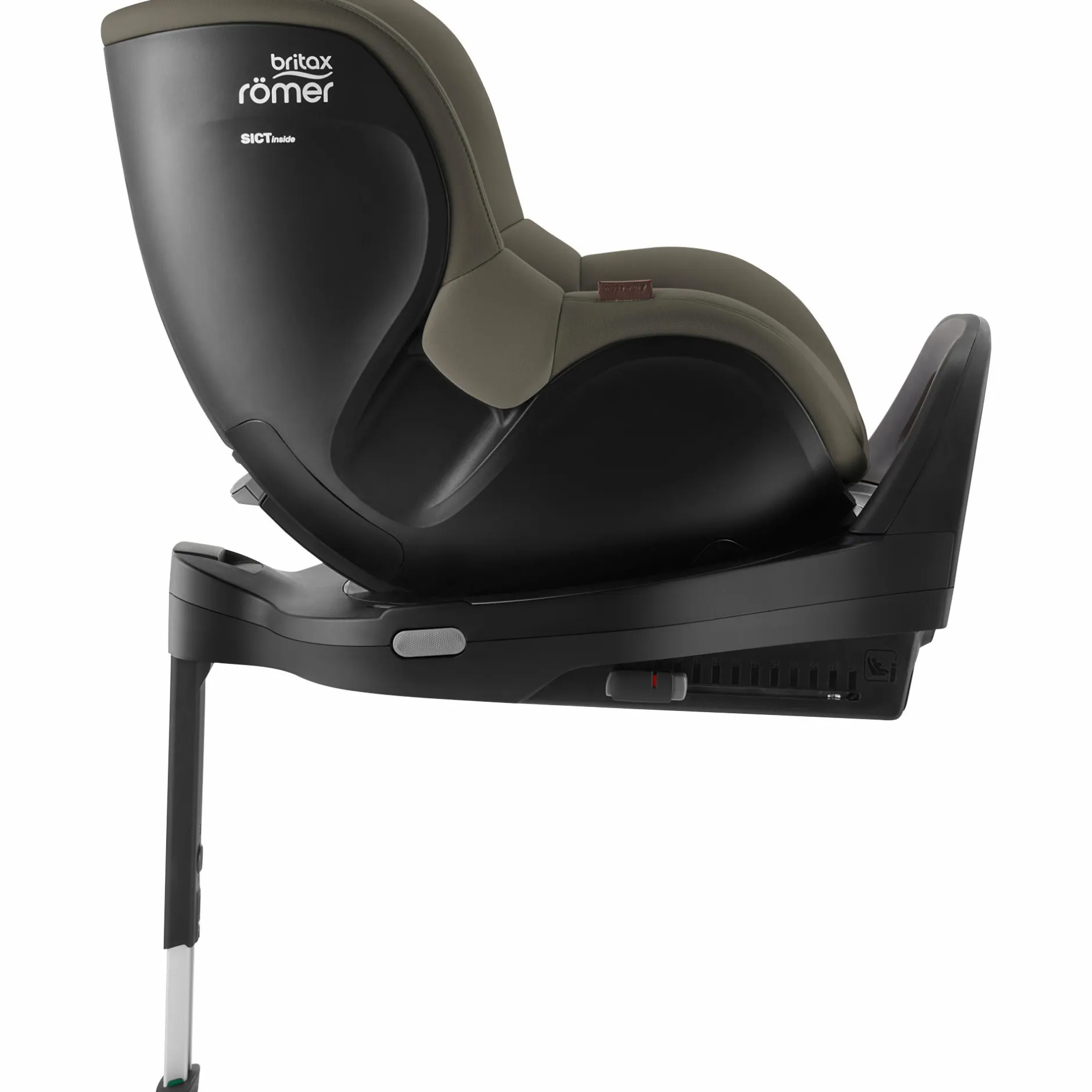 Britax Diamond DUALFIX 5Z Lux Urban Olive*Kinder Reboarder 0-18 Kg, Gruppe 0+/1