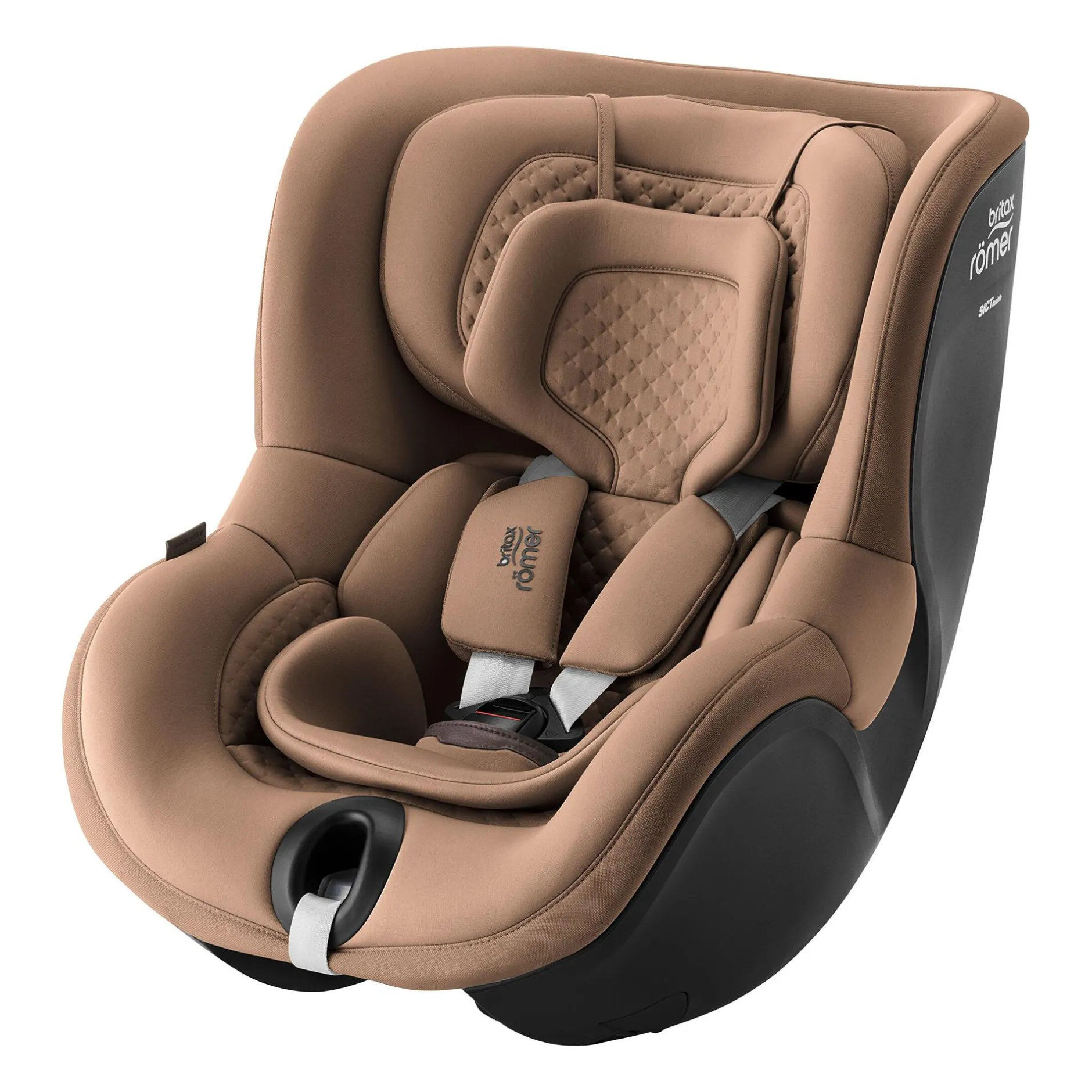Britax Diamond DUALFIX 5Z Lux Warm Caramel Diamond*Kinder Reboarder 0-18 Kg, Gruppe 0+/1