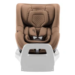 Britax Diamond DUALFIX 5Z Lux Warm Caramel Diamond*Kinder Reboarder 0-18 Kg, Gruppe 0+/1