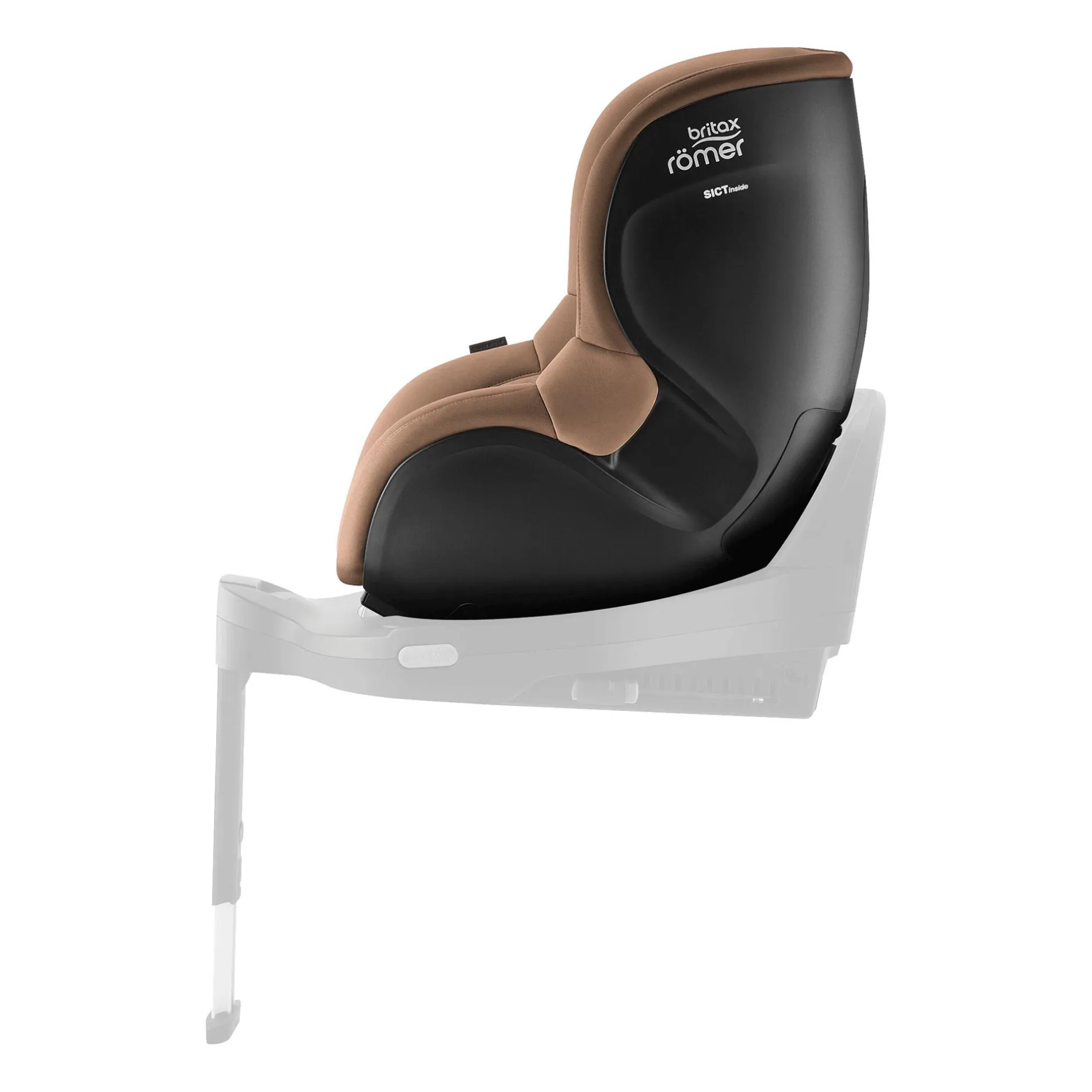 Britax Diamond DUALFIX 5Z Lux Warm Caramel Diamond*Kinder Reboarder 0-18 Kg, Gruppe 0+/1