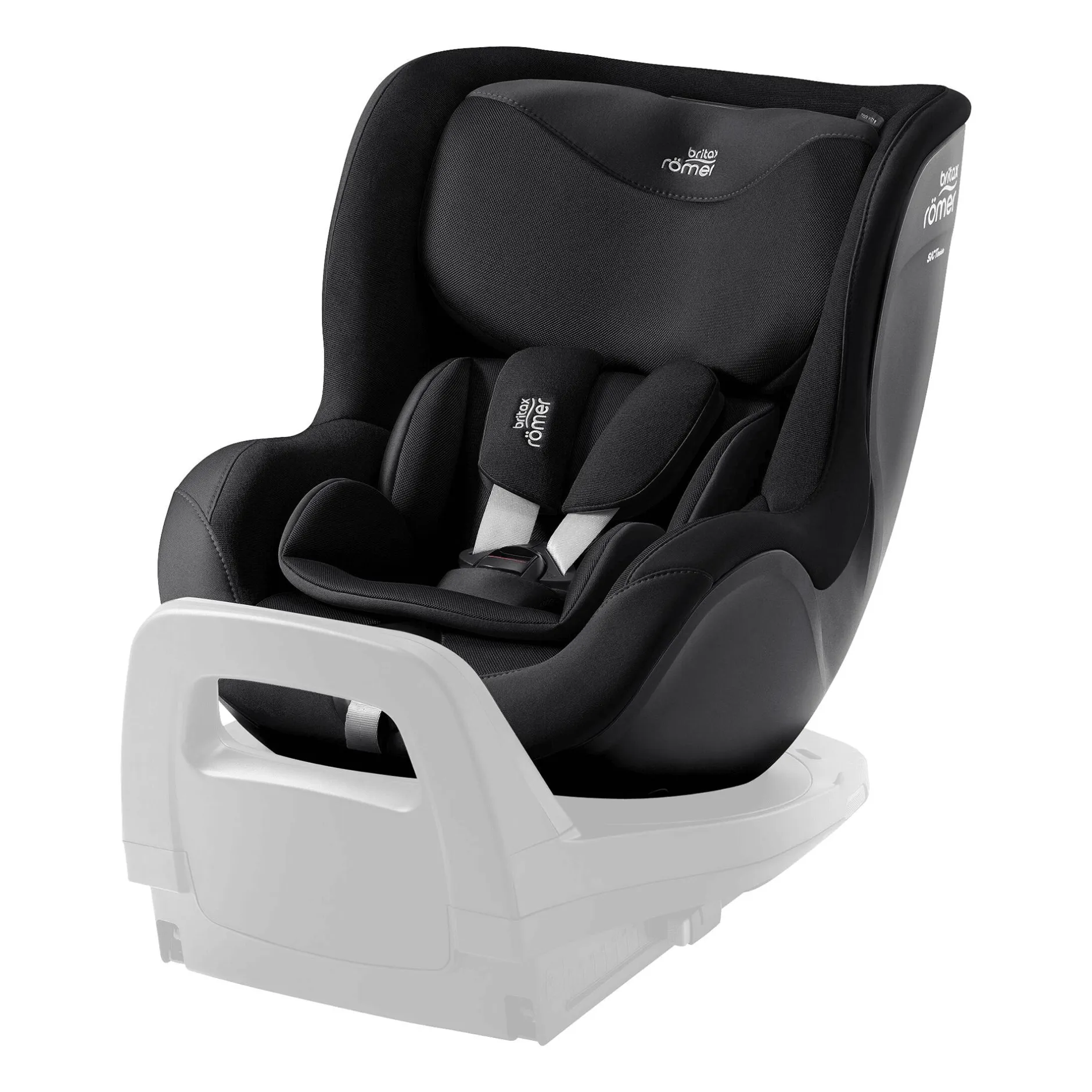 Britax Diamond DUALFIX 5Z Style Carbon Black Diamond*Kinder Reboarder 0-18 Kg, Gruppe 0+/1
