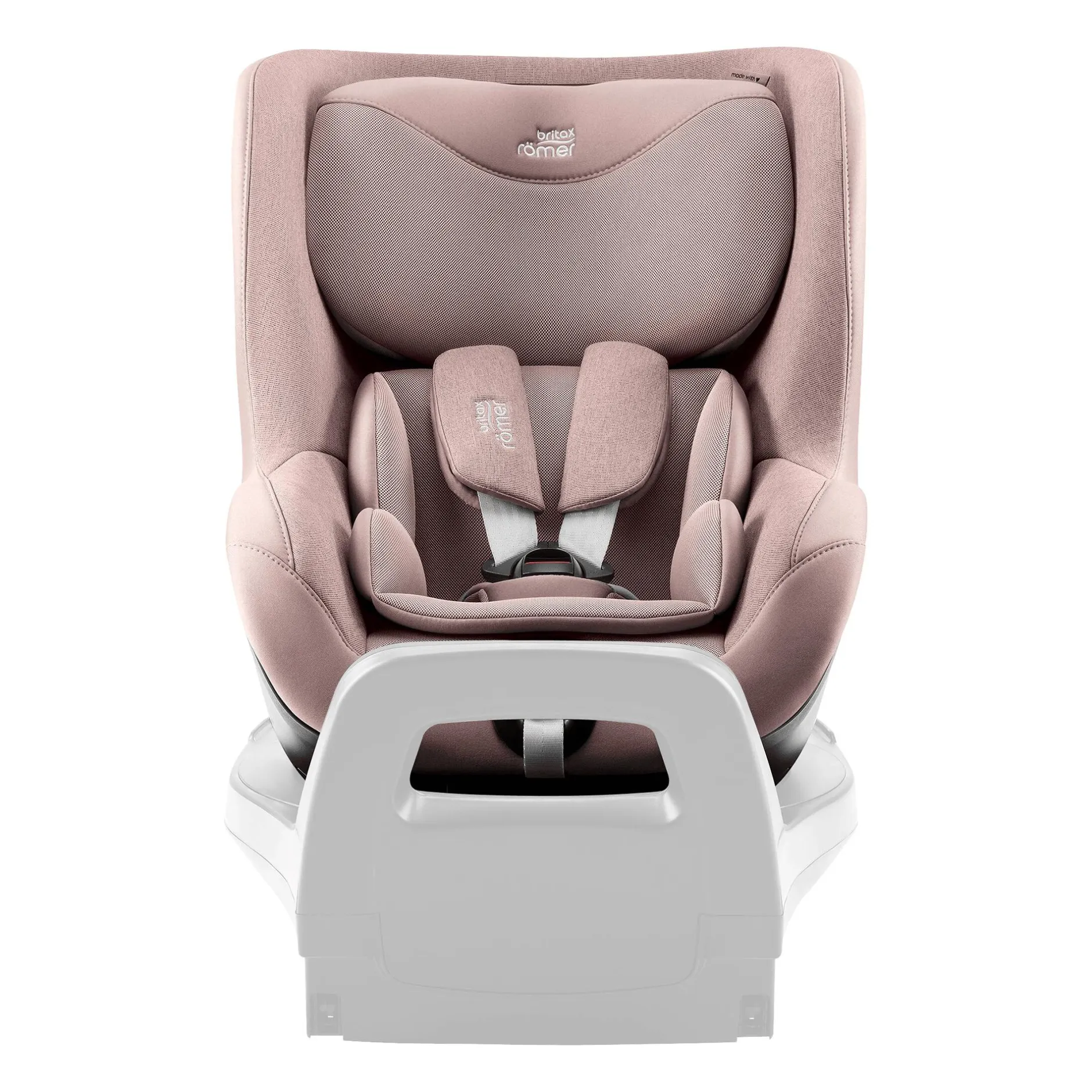 Britax Diamond DUALFIX 5Z Style Dusty Rose Diamond*Kinder Reboarder 0-18 Kg, Gruppe 0+/1