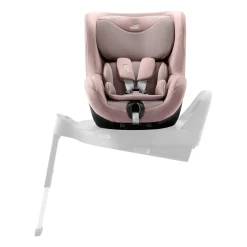 Britax Diamond DUALFIX 5Z Style Dusty Rose Diamond*Kinder Reboarder 0-18 Kg, Gruppe 0+/1