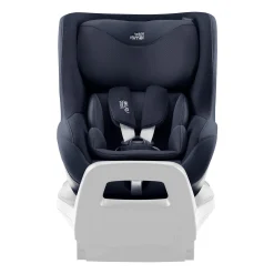 Britax Diamond DUALFIX 5Z Style Night Blue Diamond*Kinder Reboarder 0-18 Kg, Gruppe 0+/1