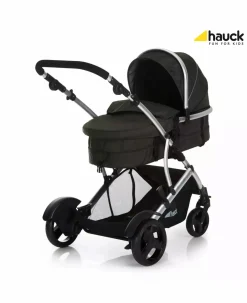 hauck Duett 2 black*Kinder Zwillingswagen & Geschwisterwagen