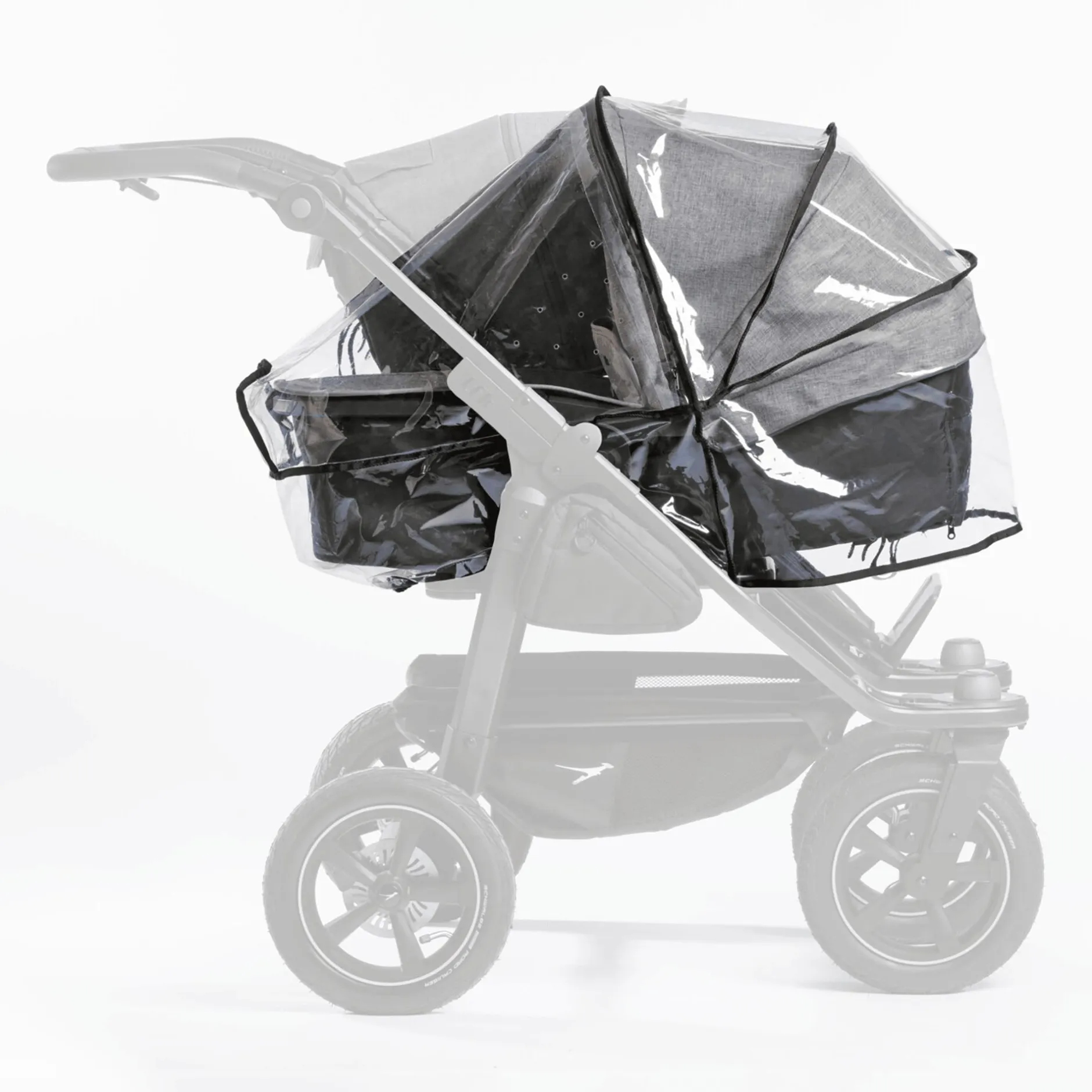 TFK Duo2 Kombi-Einheit Regenschutz*Kinder Kinderwagen Zubehör