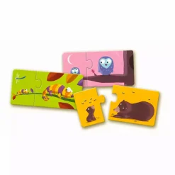 DJECO Duo Puzzle -  Mami & Kind*Kinder Lernspielzeug|Holzspielzeug