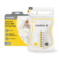 medela Easy Pour Muttermilchbeutel 25 Stück* Flaschen & Sauger