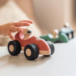 korko E-Cork Racer Red*Kinder Lernspielzeug|Holzspielzeug