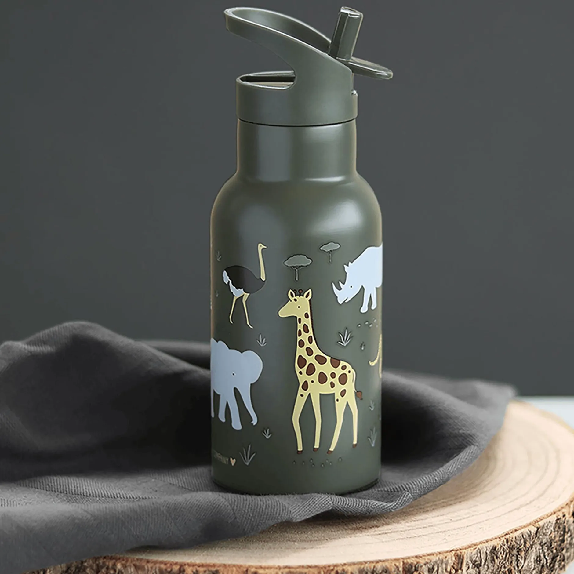 Lovely Company Edelstahl-Trinkflasche Savanne* Flaschen & Sauger
