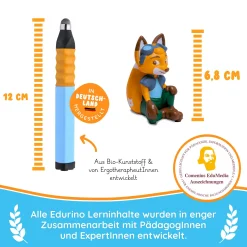 EDURINO Starterset Mika - Erstes Lesen & Schreiben*Kinder Lernspielzeug|Spielzeug Ab 4 Jahren
