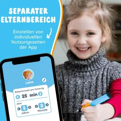 EDURINO Starterset Mika - Erstes Lesen & Schreiben*Kinder Lernspielzeug|Spielzeug Ab 4 Jahren