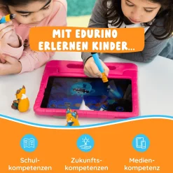 EDURINO Starterset Mika - Erstes Lesen & Schreiben*Kinder Lernspielzeug|Spielzeug Ab 4 Jahren