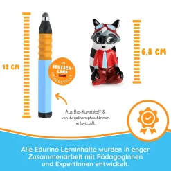 EDURINO Starterset Robin - Zahlen & Mengen*Kinder Lernspielzeug|Spielzeug Ab 4 Jahren