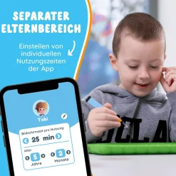 EDURINO Starterset Robin - Zahlen & Mengen*Kinder Lernspielzeug|Spielzeug Ab 4 Jahren