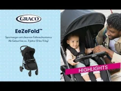 GRACO EeZeFold Midnight*Kinder Buggys