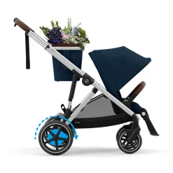 cybex eGazelle S Gestell Ocean Blue*Kinder Kombi-Kinderwagen