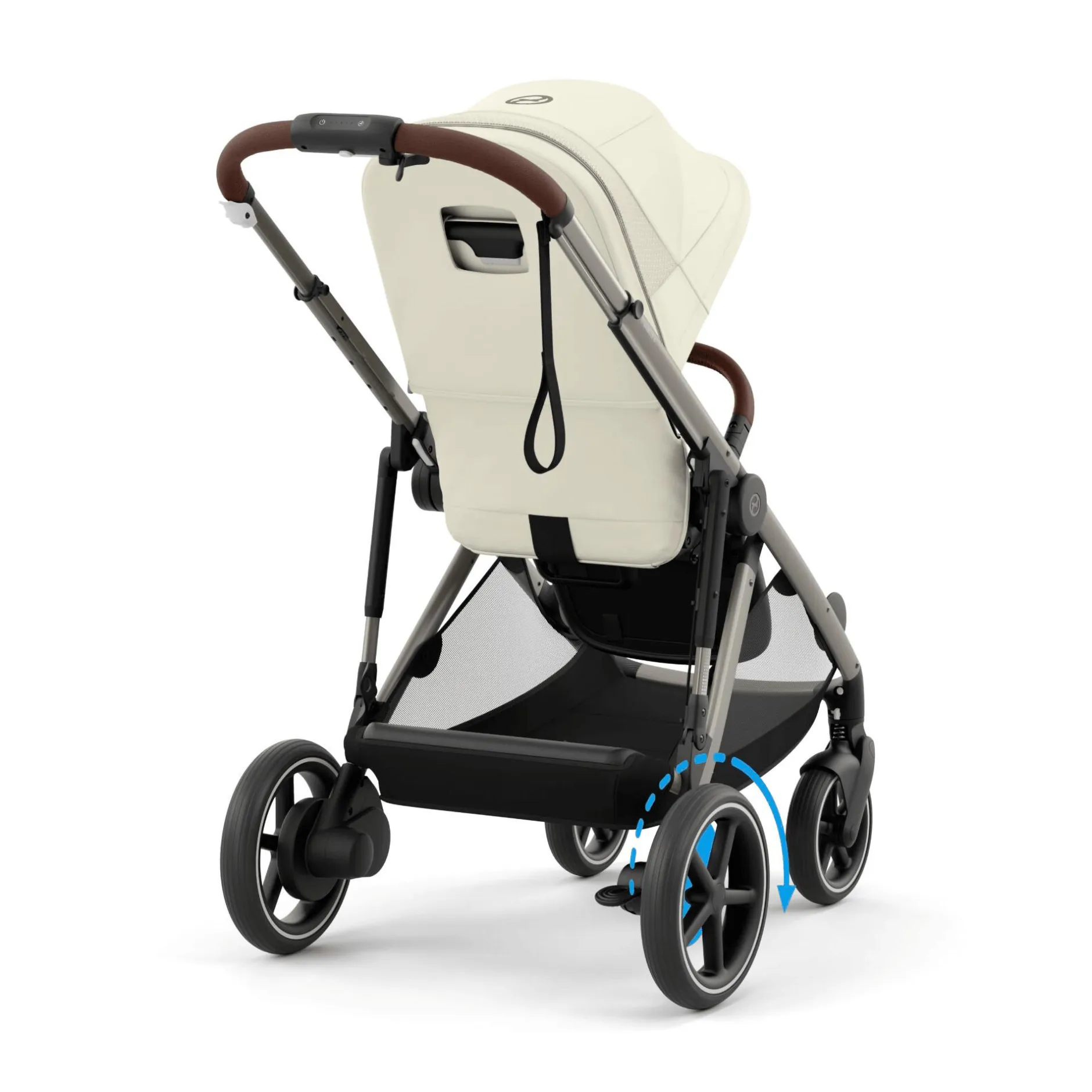 cybex eGazelle S Gestell Seashell*Kinder Kombi-Kinderwagen