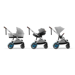 cybex eGazelle S Gestell Stone Grey*Kinder Kombi-Kinderwagen