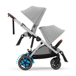 cybex eGazelle S Gestell Stone Grey*Kinder Kombi-Kinderwagen