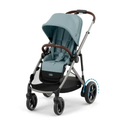cybex eGazelle S Gestell Stormy Blue*Kinder Kombi-Kinderwagen