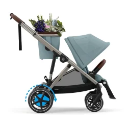 cybex eGazelle S Gestell Stormy Blue*Kinder Kombi-Kinderwagen