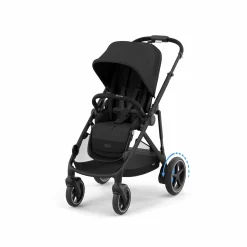 cybex e-Gazelle S Moon Black (Black Frame)*Kinder Buggys