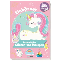 PANINI Einhörner - Zauberhafter Sticker- und Malspaß*Kinder Malen & Kneten|Kinderbücher