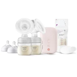 PHILIPS AVENT Elektrische Doppelmilchpumpe Natural Motion SCF397/31* Milchpumpen