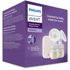PHILIPS AVENT Elektrische Doppelmilchpumpe Natural Motion SCF397/31* Milchpumpen