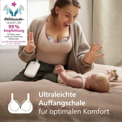 PHILIPS AVENT Elektrische Doppelmilchpumpe SCF532/11* Stillzeit & Rückbildung|Milchpumpen