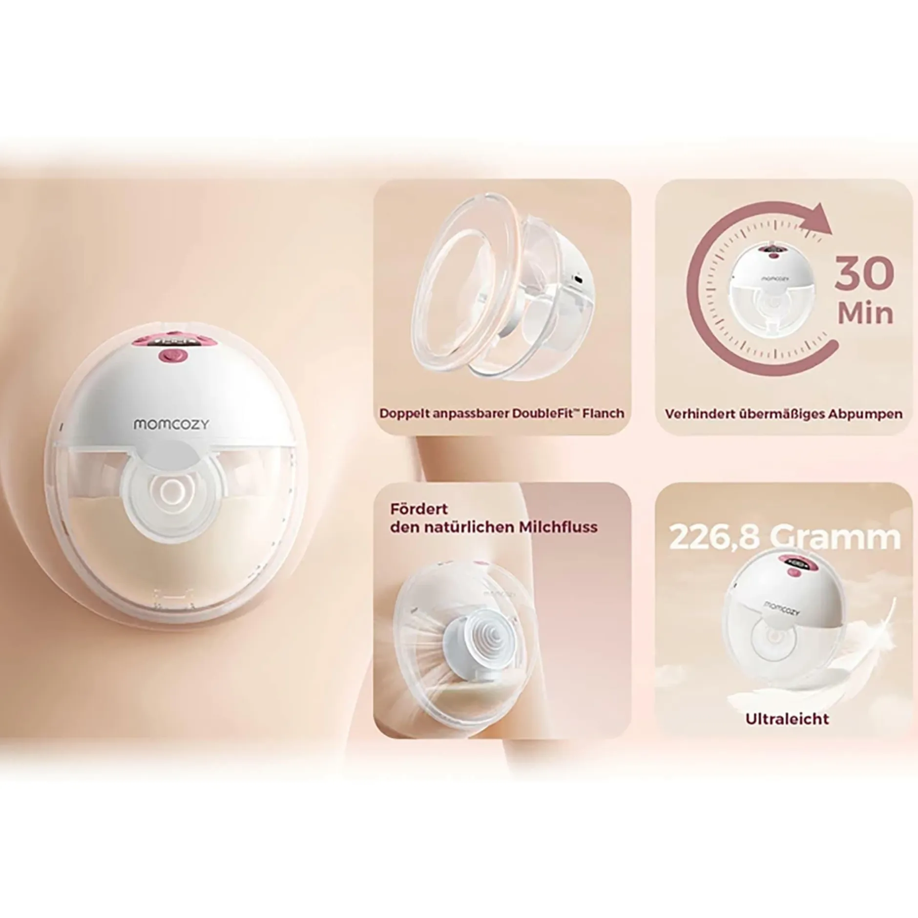 momcozy elektrische Milchpumpe M5 Single* Milchpumpen