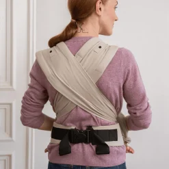 ELSA & EMIL Babytrage HUGIFY Halfbuckle Kängurubeige* Babytragen