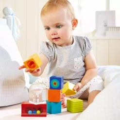 HABA Entdeckersteine Farbenspaß*Kinder Holzspielzeug