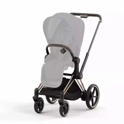 cybex PLATINUM e-PRIAM Rahmen Rosegold*Kinder Kombi-Kinderwagen